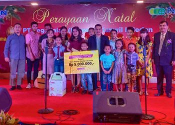 Pegawai Pegadaian Medan Diajak Tingkatkan Sinergitas dan Team Work di Momen Perayaan Natal