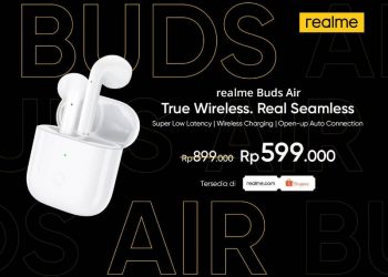 20 Januari, realme Buds Air Dibandrol 599 Ribu