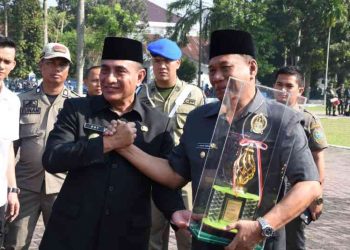 Bangun Purba Raih Kecamatan Terbaik Tingkat Sumut Tahun 2019