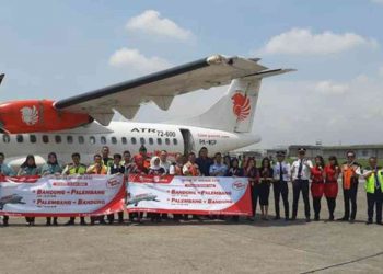 Wings Air Resmikan Rute Baru Bandung – Palembang – Bandung