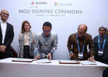 Microsoft dan Telkomsel Terapkan Teknologi Baru di Daerah Terpencil