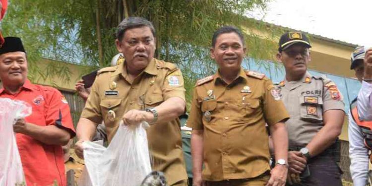 Wakil Bupati Hadiri Penanaman Pohon Dalam Rangka HUT PDI-P Ke 47