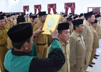 Bupati Deli Serdang Lantik 160 Pejabat Eselon II, III dan IV