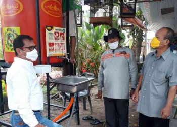 Pemko Medan Sediakan Fasilitas Cuci Tangan, Satunya di Warkop Jurnalis