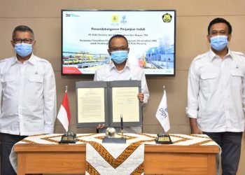 PGN Teken Kerjasama Suplay LNG ke Pembangkit PLN