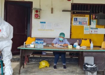 PT Aqua Farm Nusantara Lakukan Tes Antigen Covid-19