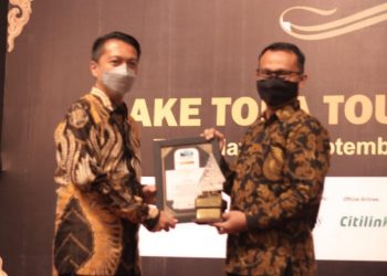Citilink Raih Penghargaan Lake Toba Tourism Awards Low Cost Airline