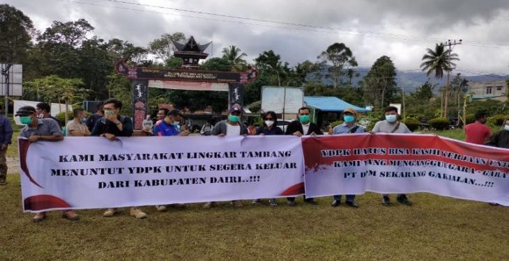 Dinilai Hambat Investasi di Dairi | Masyarakat Dairi Prima Mineral Tolak Kehadiran LSM