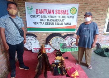 Lestarikan Kearifan Lokal, PT SMA Bantu Kelompok Seniman Jaran Kepang