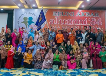 Reuni Akbar Alumni 84 SMAN 8 Medan Berlangsung Penuh Keakraban