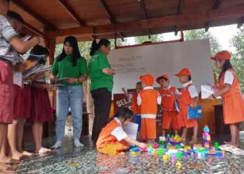 TPL Hadirkan Sekolah Alam Buat Anak-anak Pedesaan