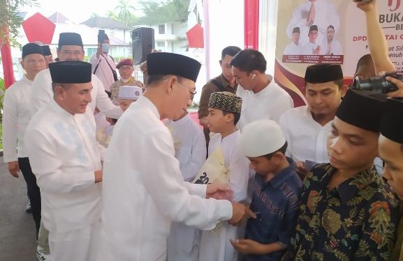 Gerindra Sumut Buka Puasa Bareng Anak Yatim Piatu
