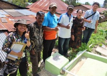 TJSL Toba Pulp Bangun Pipanisasi Air Bersih Huta Nagodang
