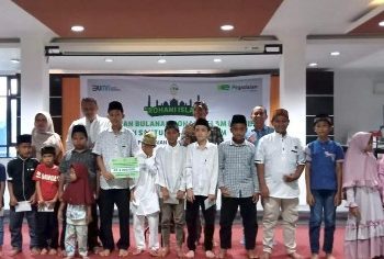 Pegadaian Medan Salurkan Zakat Insan Pegadaian