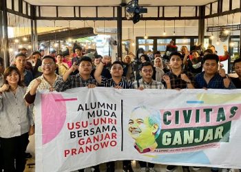 Di Medan, Civitas Ganjar Diskusi Bareng dengan Anak Muda Bahas Pemilu 2024