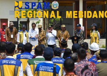 Presiden Jokowi Resmikan SPAM Regional Mebidang