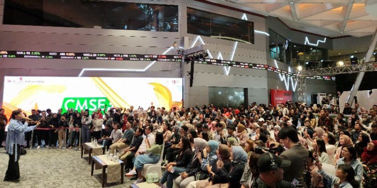Penyelenggaraan CMSE 2023 Aku Investor Saham Diramaikan 17.446 Pengunjung