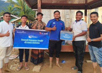 Banjir di Aceh Selatan dan Aceh Tenggara  XL Axiata Kirim Bantuan Sembako untuk Warga