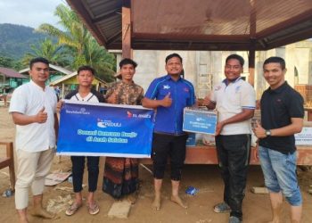 Banjir di Aceh Selatan dan Aceh Tenggara  XL Axiata Kirim Bantuan Sembako untuk Warga