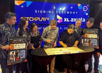 Kerjasama XL Axiata – CATCHPLAY+  Tawarkan Akses Mudah Nonton Konten Premium Buat Pelanggan XL Axiata