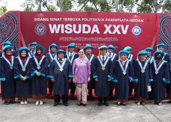 Poltekpar Medan Cetak 452 SDM Pariwisata pada Wisuda XXV Tahun 2023