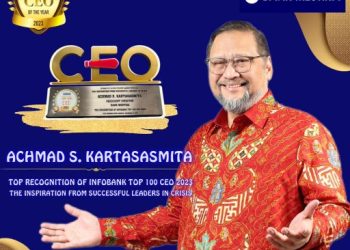 Presiden Direktur Bank Mestika Raih TOP 100 CEO 2023