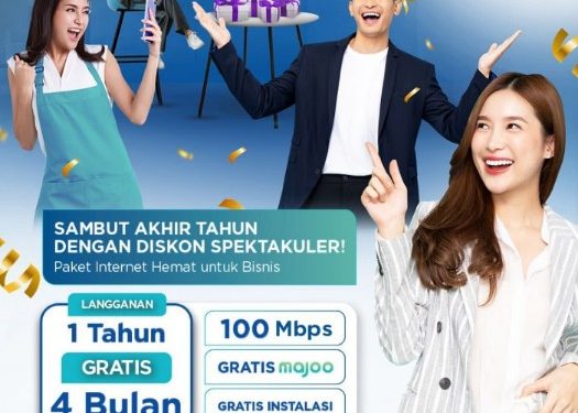 Promo Akhir Tahun XL SATU BIZ Langganan 1 Tahun Bonus 4 Bulan