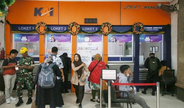 Angkutan Nataru 2023/2024 KAI Divre I Sumut Berhasil Angkut 145.405 Penumpang