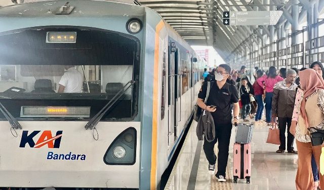 Libur Natal dan Tahun Baru, Jumlah Penumpang KA Bandara Meningkat 241%