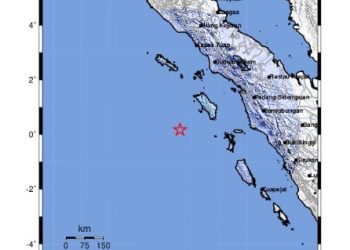 Masyarakat Nias Dikejutkan Gempa Kuat 5.0 Richter