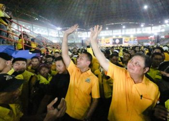 Puluhan Ribu Warga Hadiri Kumpul Rakyat Golkar Sumut