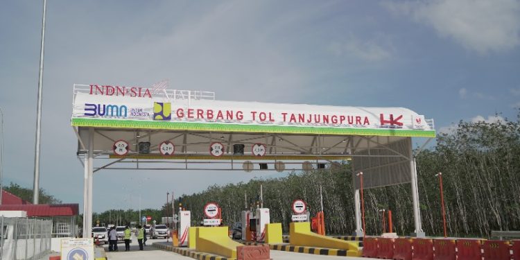 Tol  Kuala Bingai Tanjung Pura Sumut Dioperasikan Tanpa Tarif Mulai 29 Januari