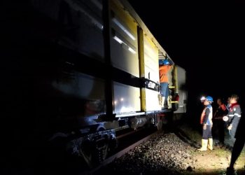 KAI Divre I Sumut Mohon Maaf Atas Kejadian Anjloknya KA Siantar Ekspress
