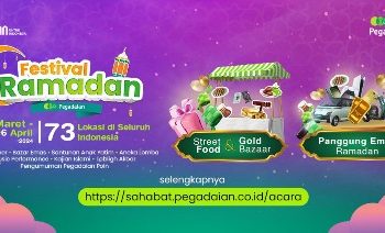 Pegadaian Siapkan Panggung Emas di Festival Ramadan