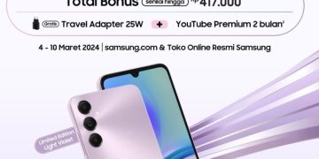 Galaxy A05s Light Violet Bikin OOTD Memukau