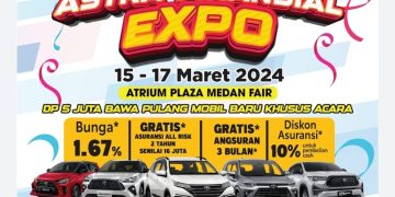 Astra Financial – Auto2000 Wilayah Sumut Gelar Astra Finansial Expo di Plaza Medan Fair