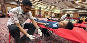 Indosat Sumatra – PMI Gelar Donor Darah di Tiga Kota