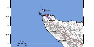 Gempabumi Tektonik M 3,4 Dirasakan di Kota Banda Aceh