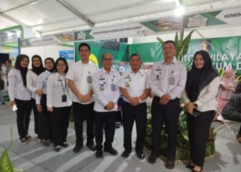 Kanwil Kemenkumham Sumut Layani Pendaftaran Perseroan Perorangan dan Kekayaan Intelektual di Pekan Inovasi dan Investasi Sumut 2024