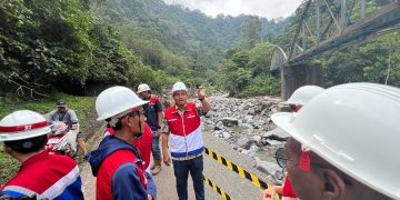 Pertamina Patra Niaga Regional Sumbagut Tinjau Langsung Jalur Distribusi Energi PascaBanjir Lahar Dingin di Sumbar