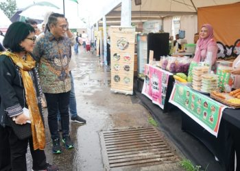 KAI Divre I Sumut Meriahkan Festival Jelajah Kuliner Nusantara Dengan Hadirkan UMKM Binaan