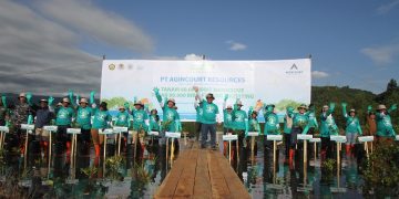 Agincourt Resources Tanam Lagi 60.000 Mangrove dan 50.000 Bibit Kerang dan Kepiting di Sumut