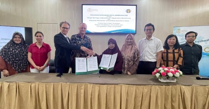 Regal Springs Indonesia- Fakultas Pertanian USU Kerja Sama Untuk Memajukan Sektor Perikanan