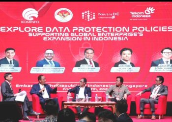 PT Telkom Data Ekosistem – KBRI Singapura Gelar Diskusi Panel Kebijakan Pelindungan Data
