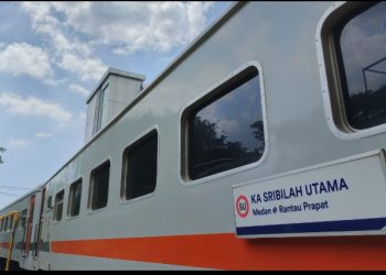 KAI Sumut Operasikan KA Tambahan Sribilah Utama Fakultatif Antisipasi Lonjakan Penumpang Libur Idul Adha