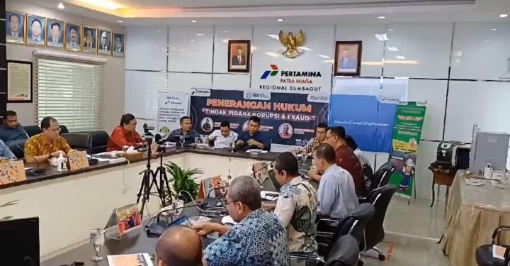 Pertamina Patra Niaga Regional Sumbagut Gelar Penyuluhan Awareness Tindak Pidana Korupsi dan Kecurangan