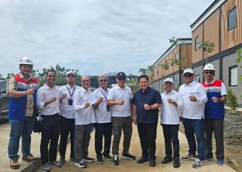 Menteri BUMN Cek Kesiapan Jaringan Gas Pertamina di IKN