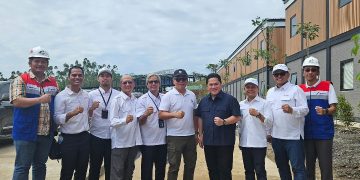 Menteri BUMN Cek Kesiapan Jaringan Gas Pertamina di IKN