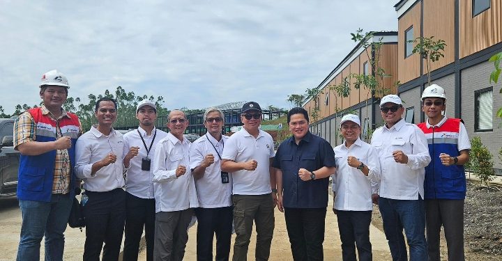 Menteri BUMN Cek Kesiapan Jaringan Gas Pertamina di IKN