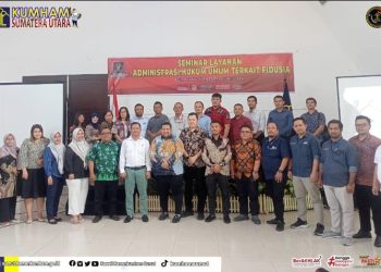 Kanwil Kemenkumham Sumut Gelar Seminar Layanan Jaminan Fidusia di Pematangsiantar Untuk Edukasi Masyarakat,
